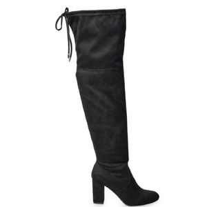 SO Over the Knee Black Boots